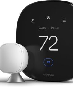 ecobee Smart Thermostat Premium with Smart Sensor and Air Quality Monitor WiFi
