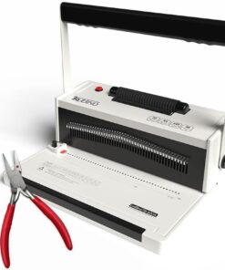 TruBind Coil Binding Machine with Electric Inserter 20 Sheet Punch 440 Sheet Binding