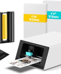 Liene PixCut S1 Color Sticker Printer and Cutting Machine All in One 300 DPI Auto Cutting