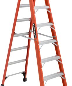 Louisville Ladder FS1408HD 8 ft Fiberglass Step Ladder 375 lb Capacity Type IAA