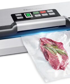 Beelicious Pro Vacuum Sealer 95kPa AquaLock 130W with Cutter Bag Storage and Rolls