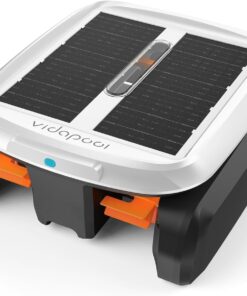 Vidapool Solar Robotic Pool Skimmer Cleaner Dual Mode with Navigation Sensor