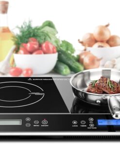 Duxtop 9620LS Portable Double Induction Cooktop 1800W Sensor Touch BT-350DZ