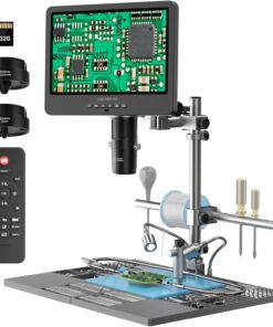 Andonstar AD249S-M Plus 10.1 in HDMI Soldering Digital Microscope 2000x 2160P with Accessories