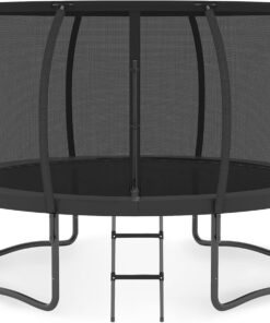ALTLER 12 ft 14 ft Trampoline with Enclosure Net Heavy Duty Outdoor Jump Mat