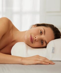 SLEEP & GLOW Omnia Anti Aging Beauty Pillow Adjustable Memory Foam for Back and Side Sleeping