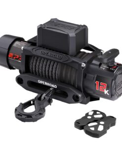 OPENROAD 12000lb Winch with Synthetic Rope & Wireless Remotes